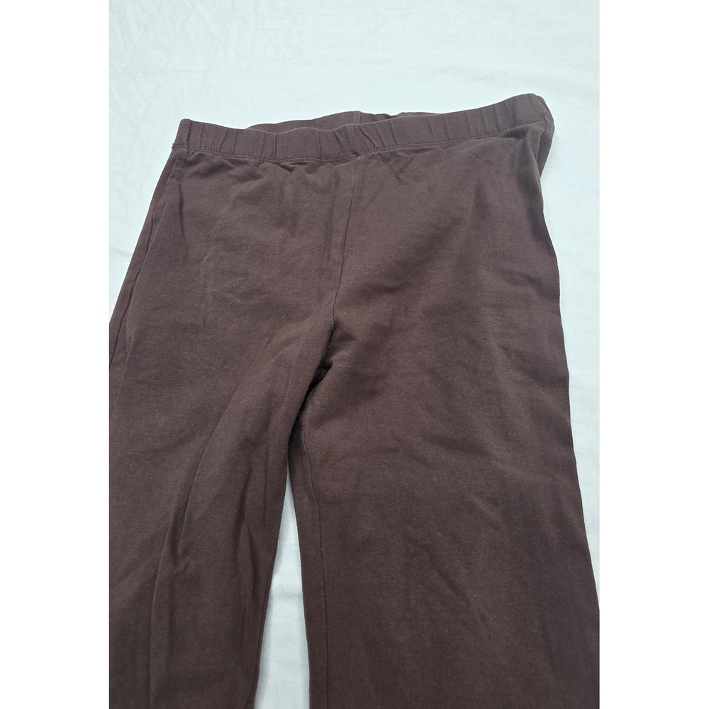 Women's Ambiance Brown Yoga Pants Size Large - Picture 2 of 7
